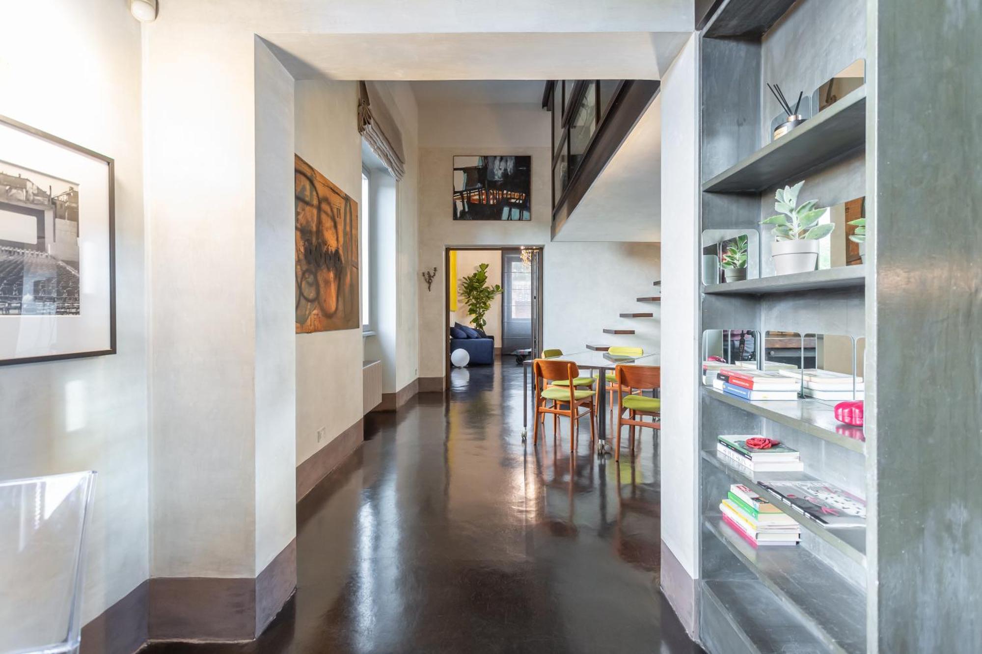 Iconic Apartment With Unique Colosseum View Rome Exterior photo