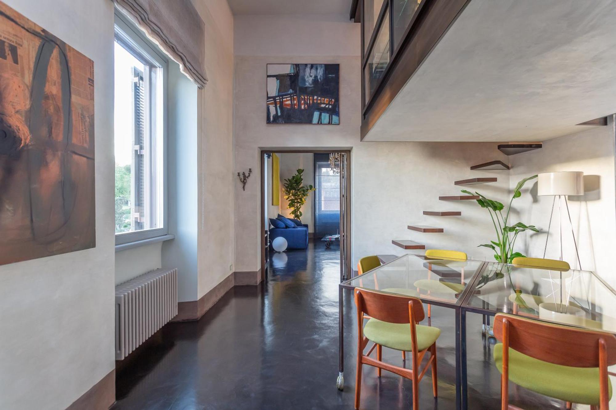 Iconic Apartment With Unique Colosseum View Rome Exterior photo